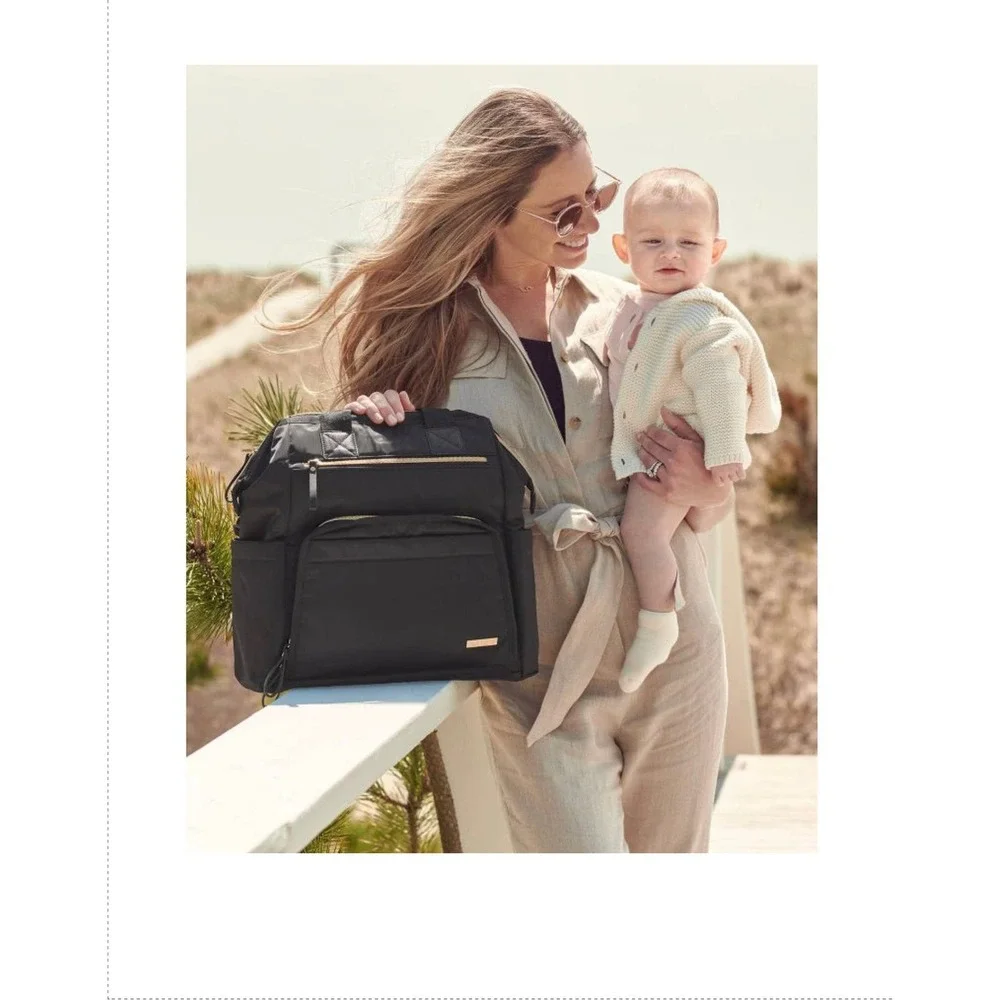 Skip Hop Black Baby Bag